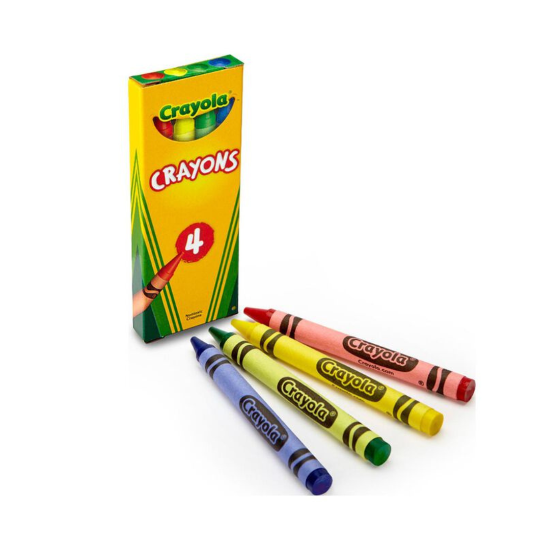 JUEGO CREYONES DE CERA  4/1 (CRAYOLA)