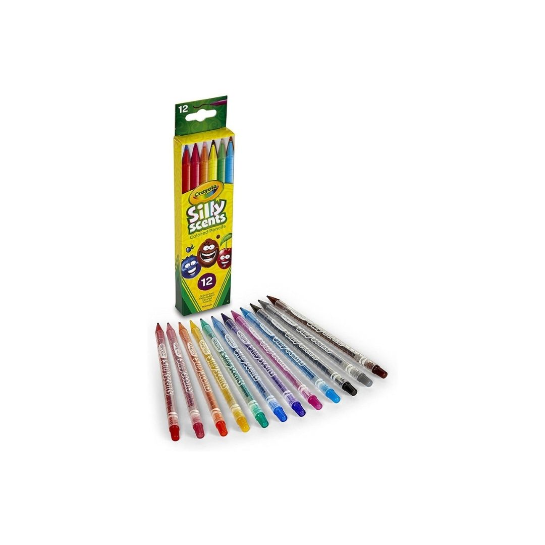 JUEGO LAPICES DE COLORES TWISTABLE 12/1 SILLY SCENTS