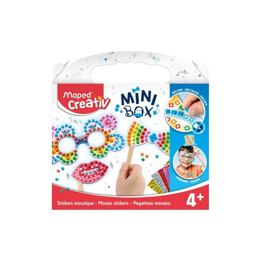 CAJAS MINI P/MANUALIDADES PEGATINAS MOISACO 4+