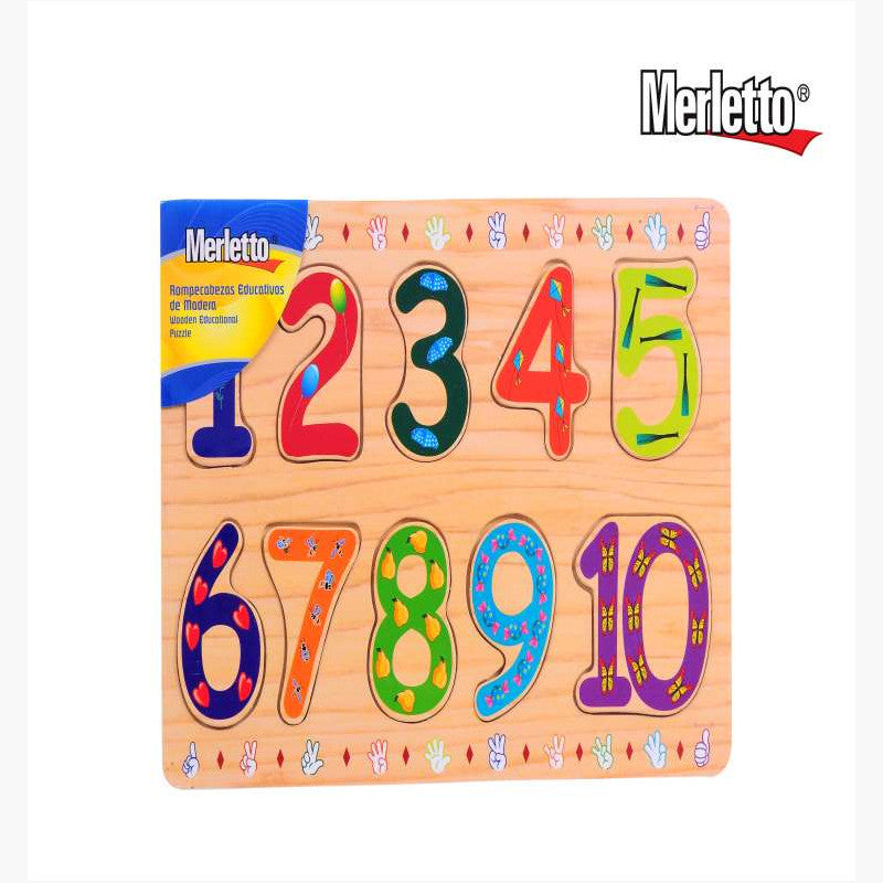 JUEGOS EDUCATIVO NUMEROS C/DISEÑOS DE1 AL 10