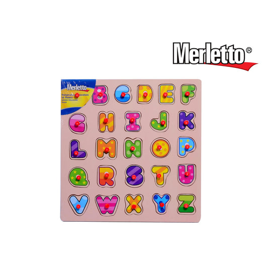 ROMPECABEZAS DE MADERA PUZZLE ALFABETO