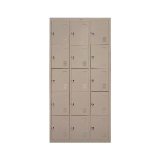 LOCKER FAMILIA SATURNO CANDADO C/15 P. (35x73x15) GRIS