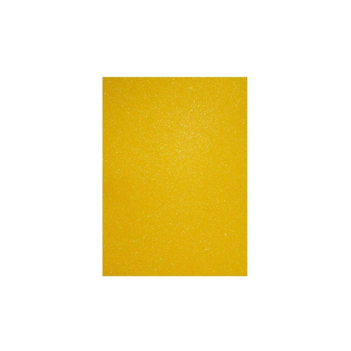 FOAMY AMARILLO CON BRILLO PAQ 10 HOJAS