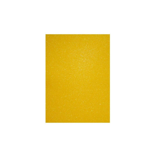 FOAMY ARTESCO GLITTER EVA (8.5 X 11)  AMARILLO