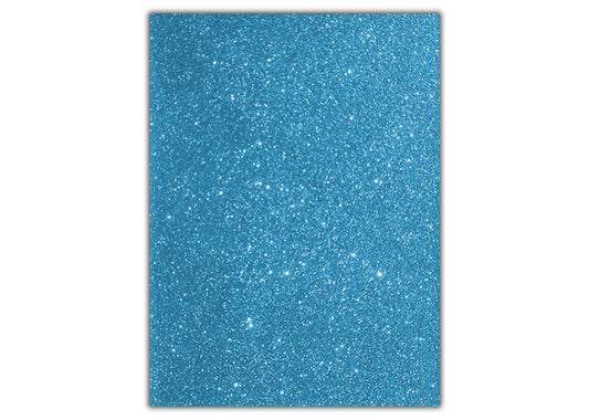 FOAMY ARTESCO GLITTER EVA (8.5 X 11)  AZUL C.