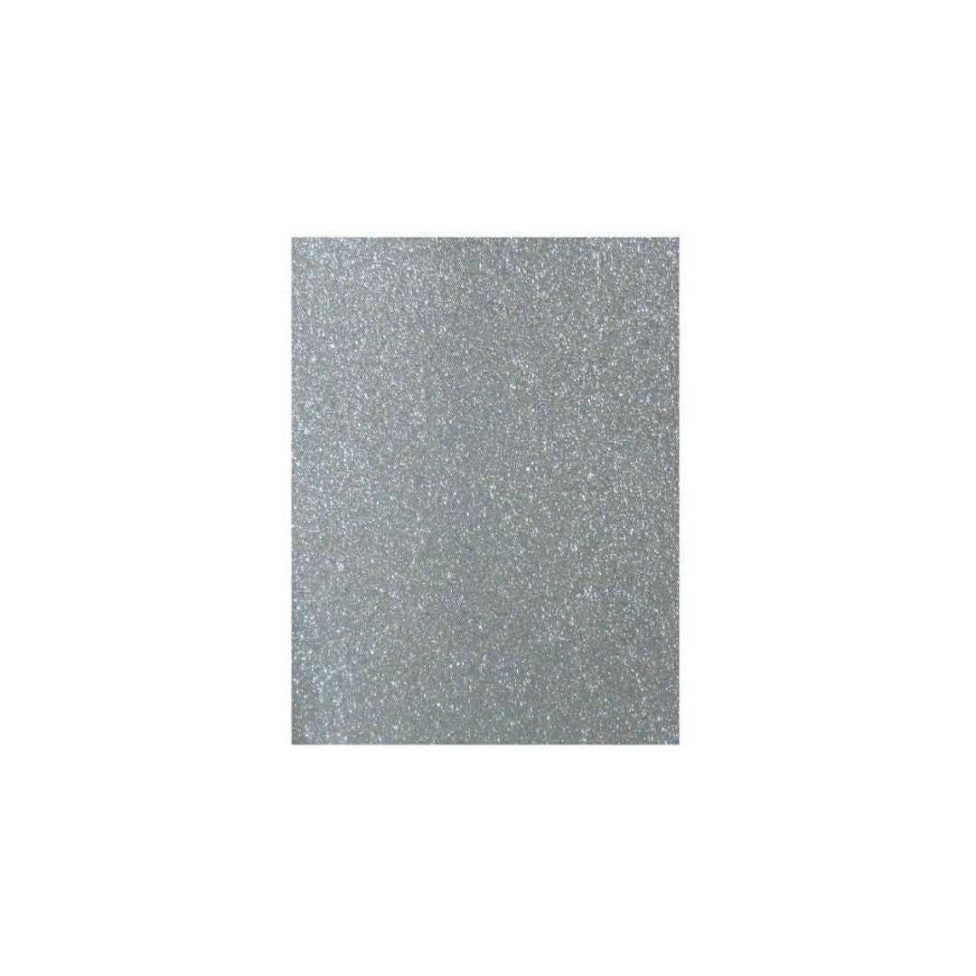 FOAMY ARTESCO GLITTER EVA (8.5 X 11)  GRIS