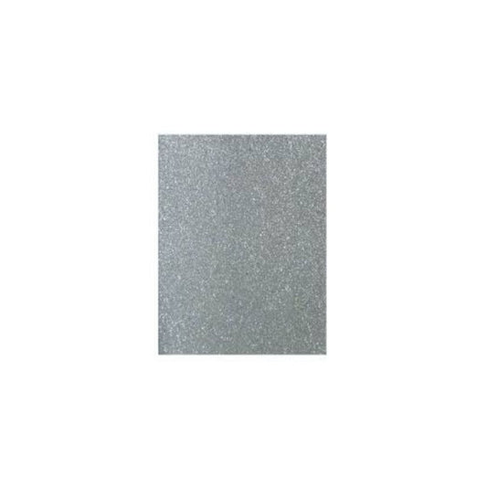 FOAMY ARTESCO GLITTER EVA (8.5 X 11)  PLATA