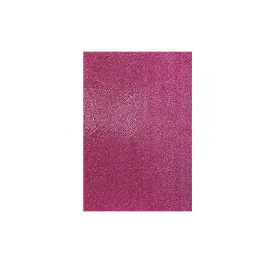 FOAMY ARTESCO GLITTER EVA (8.5 X 11)  RASA FUSCIA