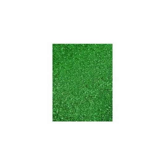 FOAMY ARTESCO GLITTER EVA (8.5 X 11)  VERDE OSC.