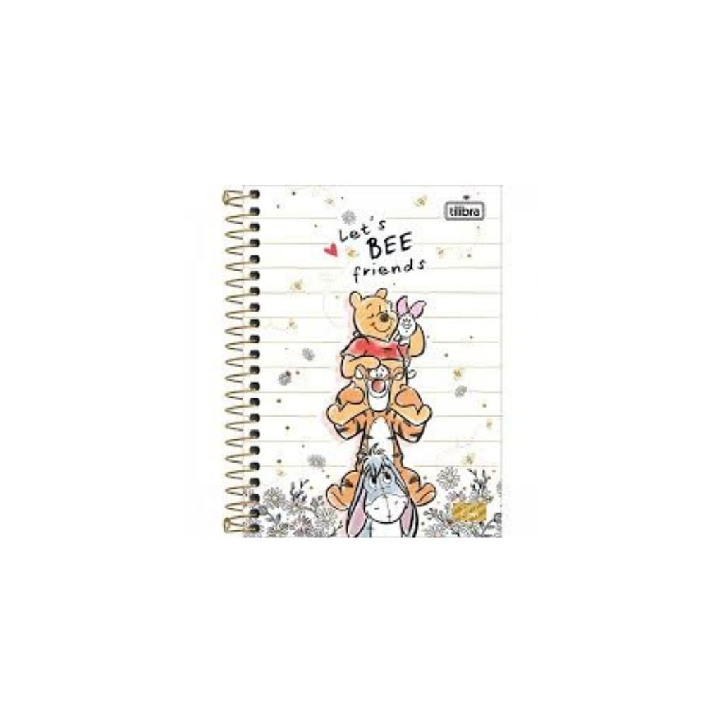 CUADERNOS DE APUNTE ESP. (4.4 X 6) POOH 1/8 80H