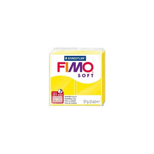 MASILLAS P/HORNO FIMO SOFT AMARILLO LIMON 57g