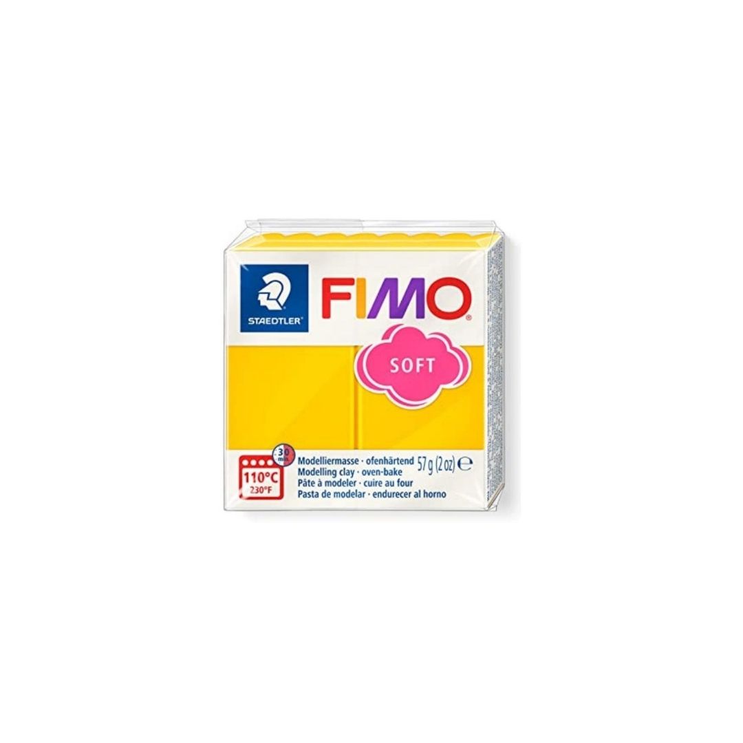 MASILLAS P/HORNO FIMO SOFT AMARILLO SOL 57g