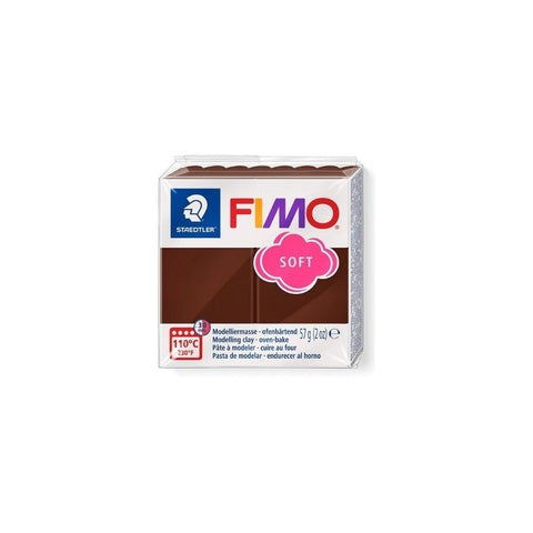 MASILLAS P/HORNO FIMO SOFT CHOCOLATE 57GR