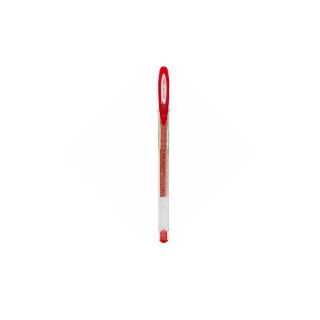 BOLIGRAFOS GLITTER SIGNO SPARKLING ROJO