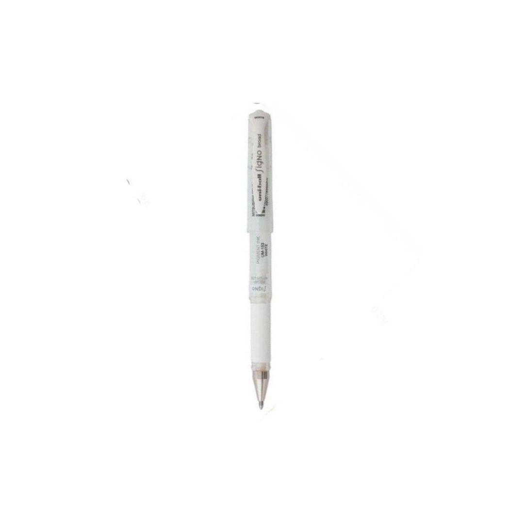 BOLIGRAFOS SIGNO BROAD GEL  ROLLER BALL BLANCO