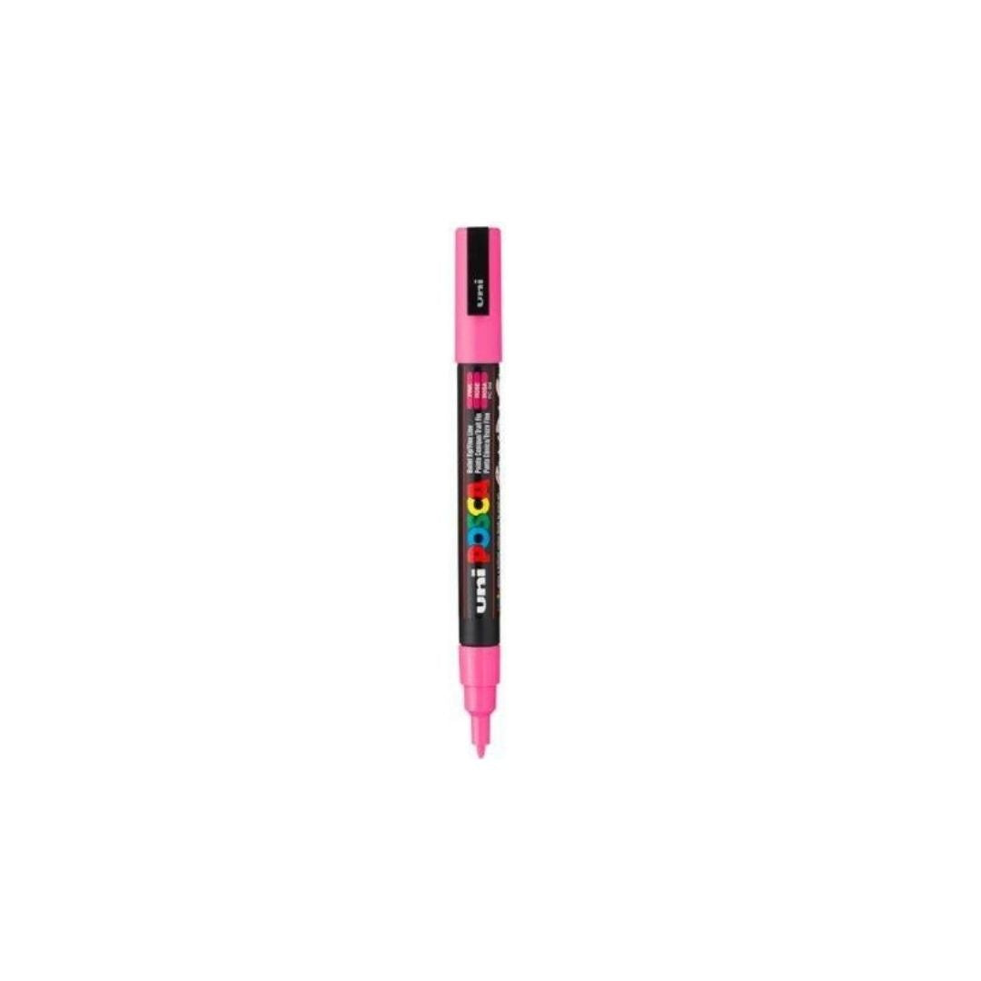 MARCADORES POSCA PTA. FINA ROSADO