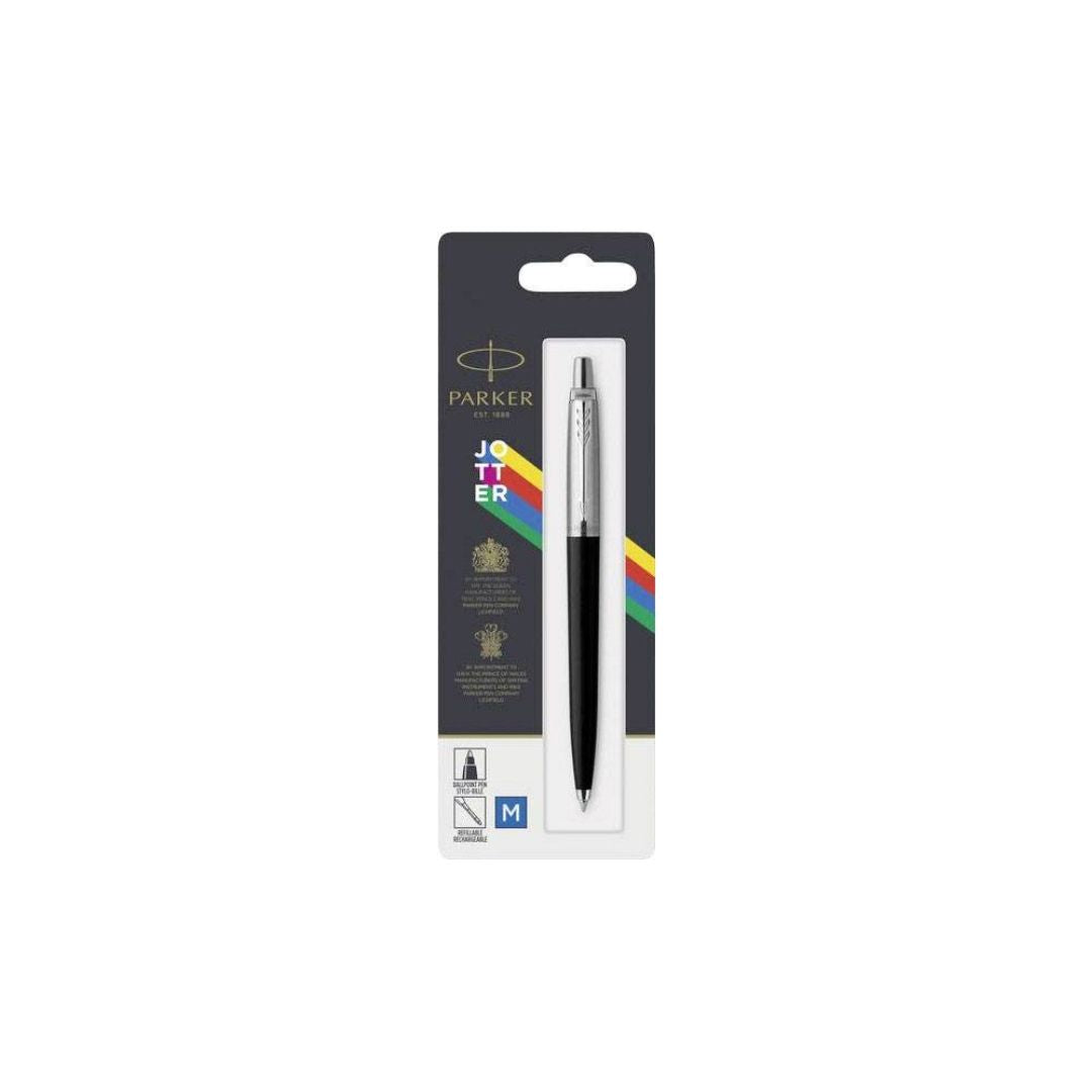 BOLIGRAFOS PARKER JOTTER NE/PL (M) BLISTER