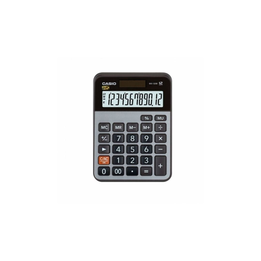 CALCULADORA DE MESA CASIO NEGRA/GRIS