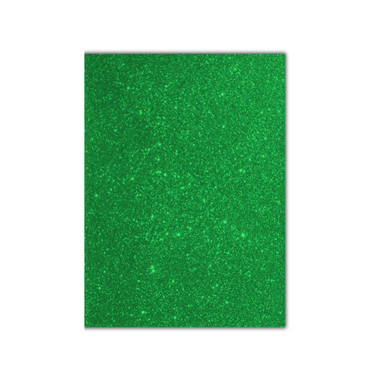 FOAMY ARTESCO GLITTER EVA (8.5 X 11)  VERDE NAVIDAD