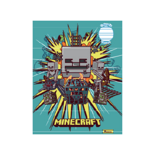 CUADERNO COSIDO 160 PAG. MINECRAFT CAL. 3RO