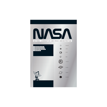 CUADERNO COSIDO 200H NASA