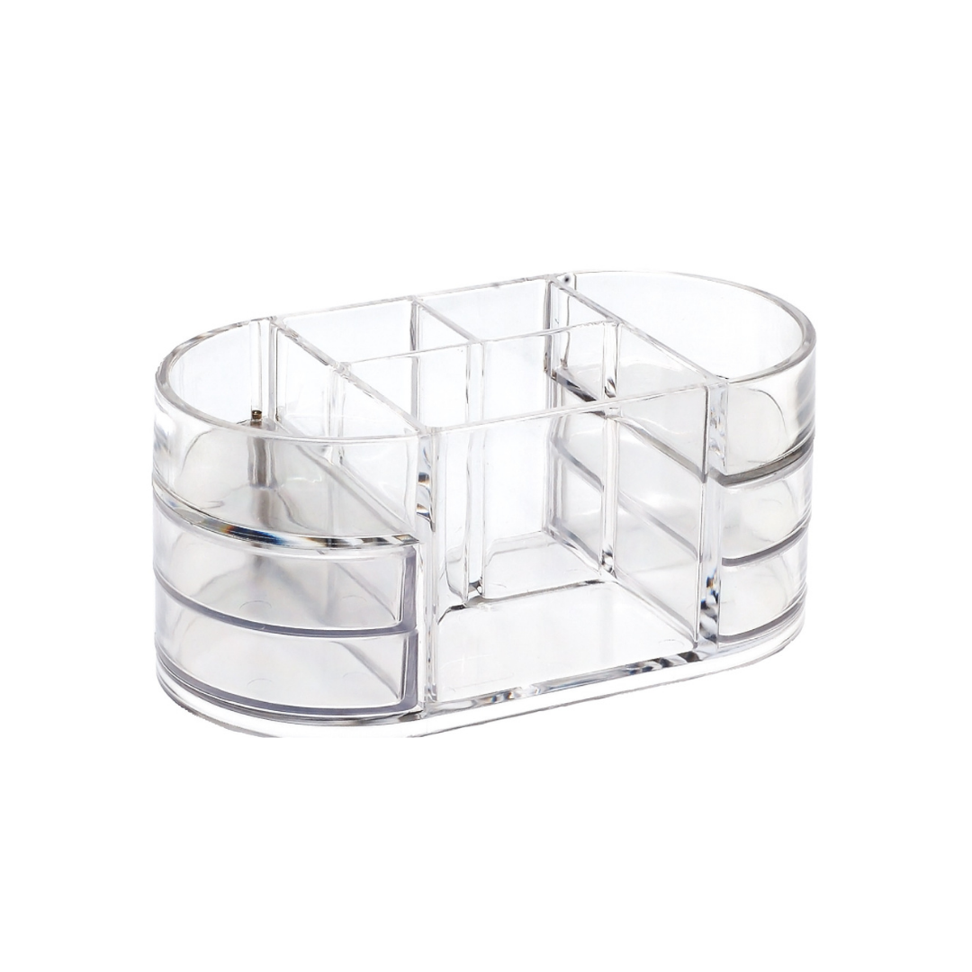 ORGANIZADOR PLASTICO P/ESCRITORIO  CLEAR