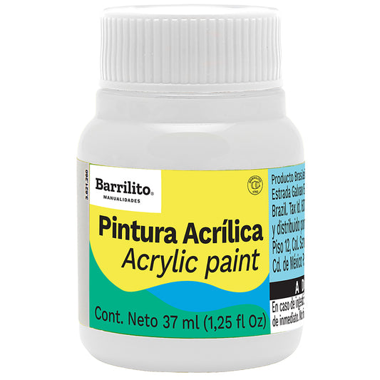 PINTURA ACRILICA 37ML BLANCA 0542 4