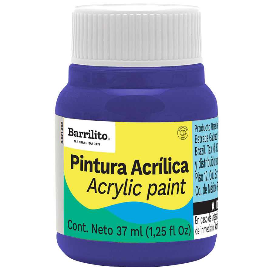 PINTURA ACRILICA 37ML AZUL REY 0542 4