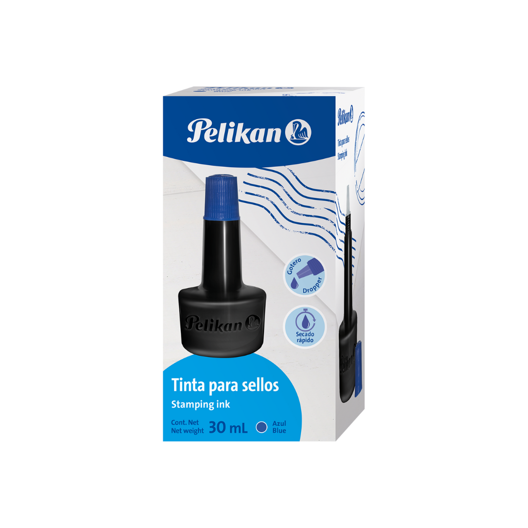 TINTA GOTERO P/ALMOHADILLA 30ml AZULES